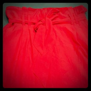 Short Red Cotton Skirt 🌞